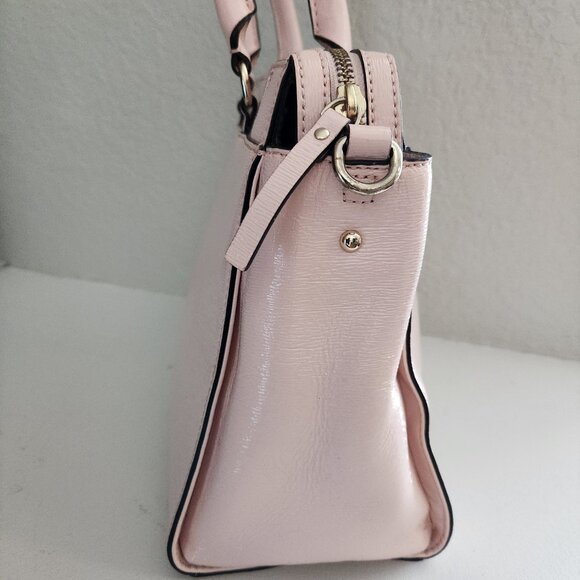 Kate Spade NY Beacon Court Pink Faux Leather Shoulder Bag Purse - Picture 6 of 16